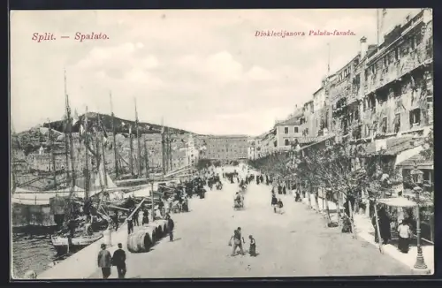 AK Split, Dioklecijanova Palaca-fasada