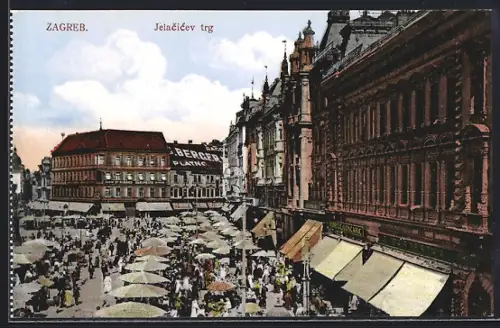 AK Zagreb, Jelacicev trg