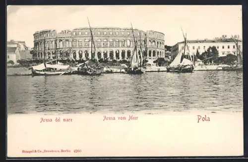 AK Pola, Arena vom Meer
