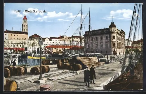 AK Split, Mletacka obala, Boote