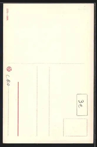 AK Split, Strassenpartie mit Anwohnern