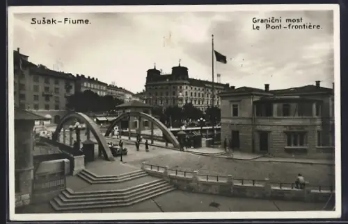AK Susak-Fiume, Granicni most