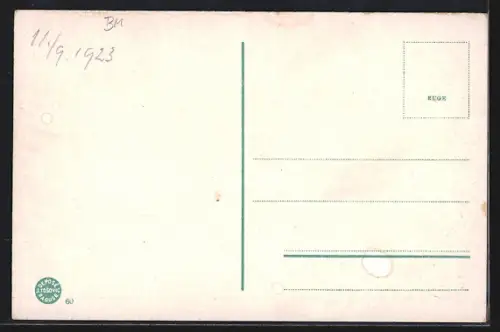 AK Raguse, Partie am Denkmal