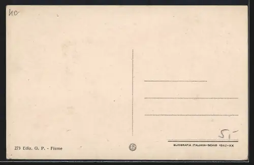 AK Fiume, Via G. Mazzini