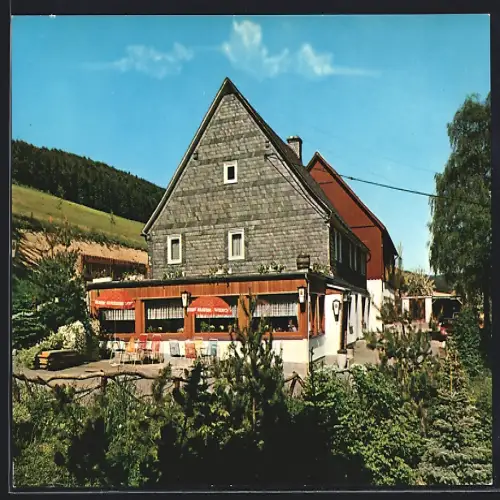 AK Ohlenbach /Hochsauerland, Gasthof Bauernschänke Josef Silberg