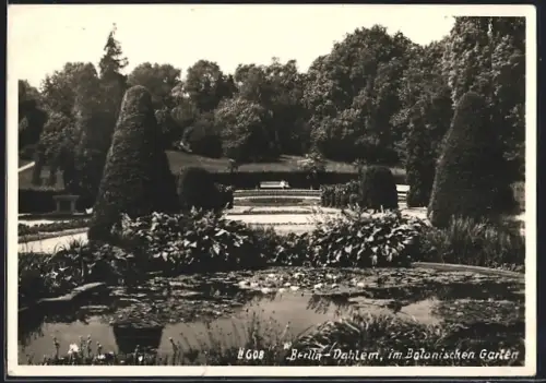 AK Berlin-Dahlem, Im Botanischen Garten