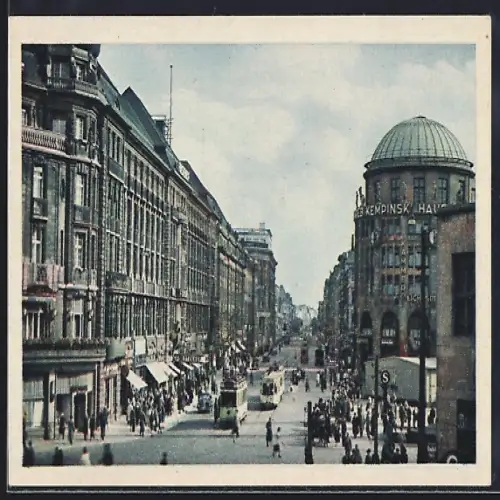 AK Berlin-Tiergarten, Potsdamer Platz, Blick in die Saarlandstrasse, Haus Kempinski