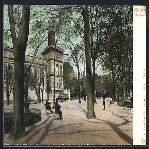 AK Genova, L`Aquasola, Strassenbahn