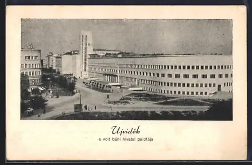 AK Ujvidék, A volt báni hivatal palotája