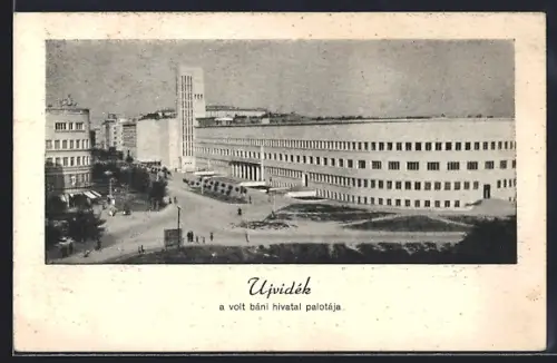 AK Ujvidék, A vokt báni hivatal palotája