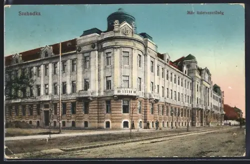 AK Szabadka, Máv üzletvezetöség, Grosses Gebäude