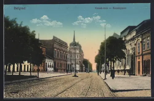 AK Belgrad, Konak-utca / Konakgasse