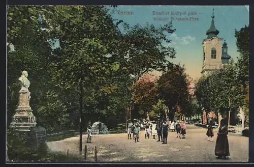 AK Zemun, Königin Elisabeth-Park