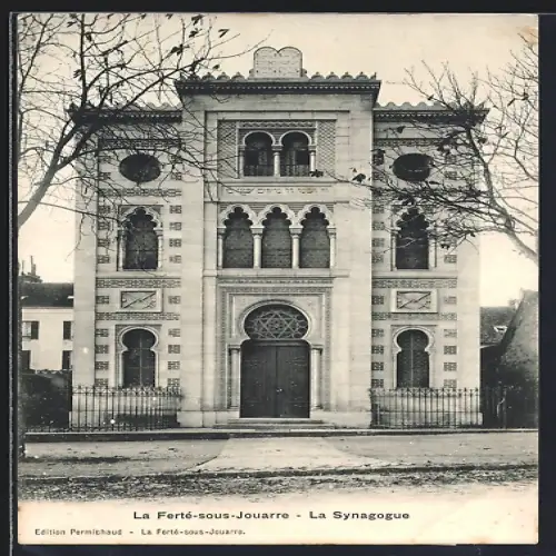 AK La Ferté-sous-Jouarre, Motiv der Synagoge