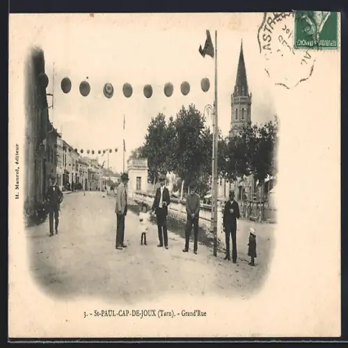 AK St-Paul-Cap-De-Joux /Tarn, Grand Rue
