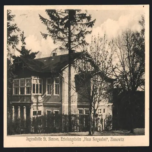 AK Zinnowitz, Jugendhilfe St. Simeon, Erholungsheim Haus Sorgenfrei