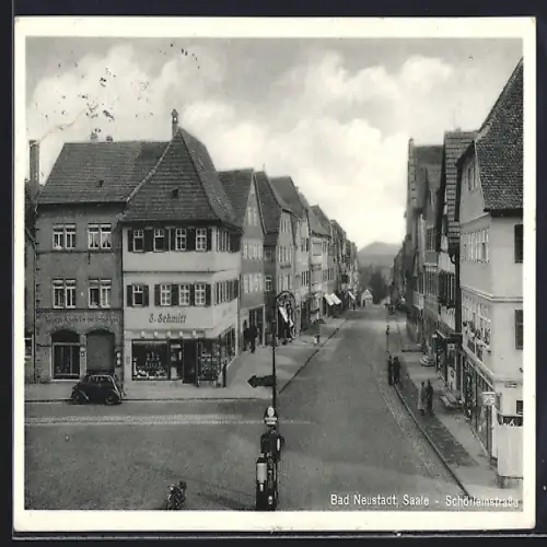 AK Bad Neustadt /Saale, Bayerische Hypotheken- und Wechselbank in der Schörleinstrasse