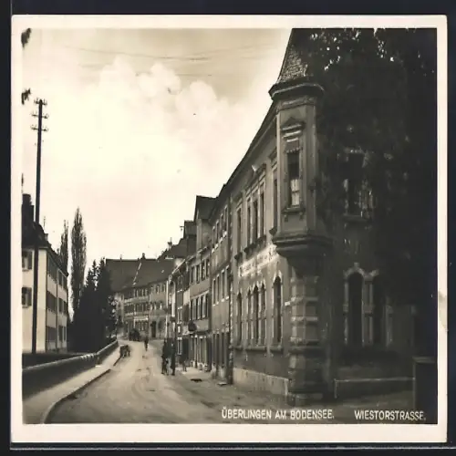 AK Überlingen am Bodensee, Gasthof in der Wiestorstrasse