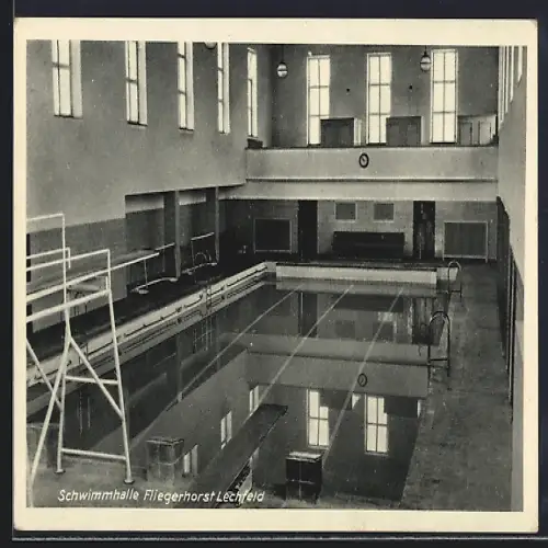 AK Lechfeld, Kaserne Fliegerhorst, Schwimmhalle