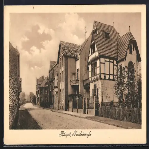 AK Rheydt, Gebäude in der Freiheitstrasse