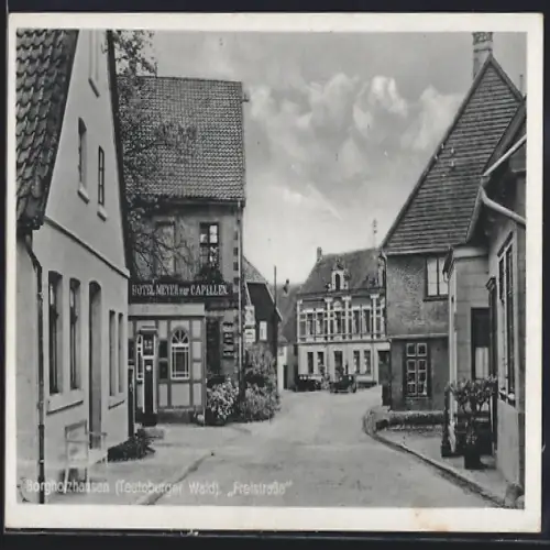 AK Borgholzhausen /Teutoburger Wald, Hotel Meyer zur Capellen in der Freistrasse