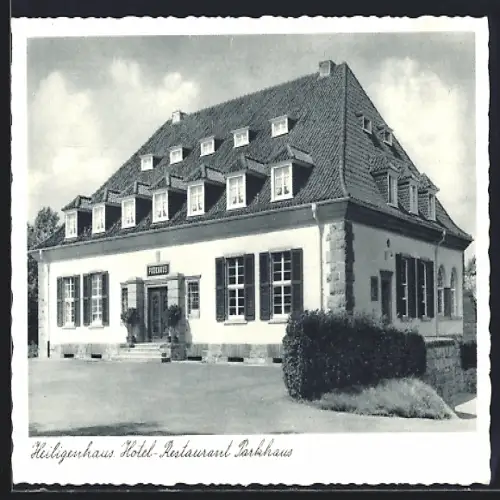 AK Heiligenhaus /Düsseldorf, Hotel-Restaurant Parkhaus, Inh. Werner Duddeck