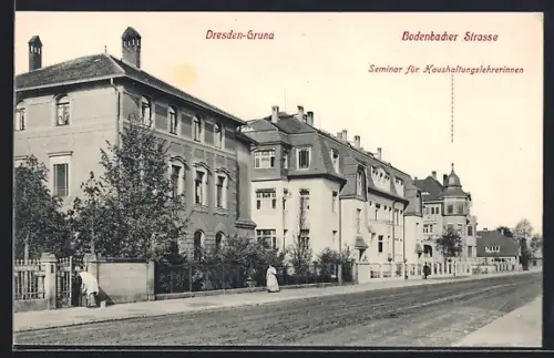 AK Dresden-Gruna, Seminar für Haushaltungslehrerinnen, Bodenbacher Strasse