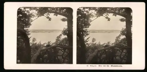 Stereo-Fotografie NPG, Ansicht Binz, Blick nach Binz von der Elisabethruhe