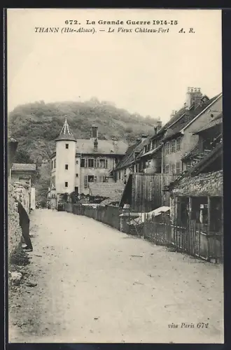 AK Thann, Le Vieux Chateau-Fort