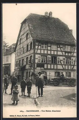AK Dannemarie, Une Maison Alsacienne