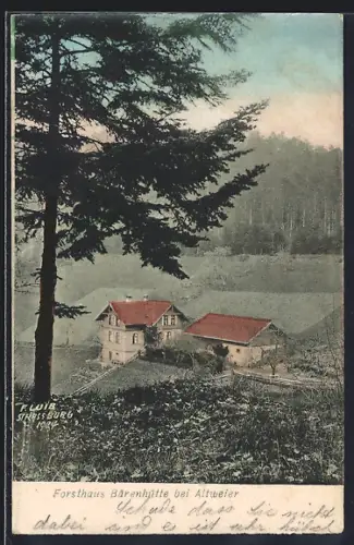 AK Altweier, Forsthaus Bärenhütte