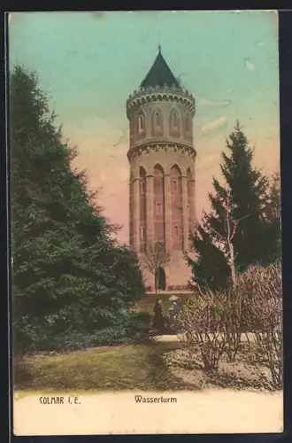 AK Colmar i. E., Wasserturm