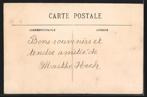 AK Thann, Grande Rue, Strassenpartie