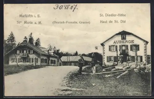 AK Ste. Marie a. M., Haut de St. Dié, Deutsch-Französ. Grenze