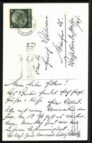 AK Berlin, Indischer Elefant im Zoo