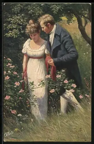 Künstler-AK Raphael Tuck & Sons Nr. 3052, Hermann und Dorothea, nach Adolf Hering