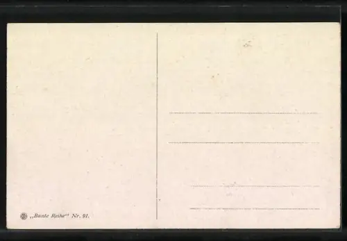 Künstler-AK Tannhäuser, Venus und Tannhäuser