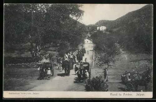 AK Jaipur, Road to Amber