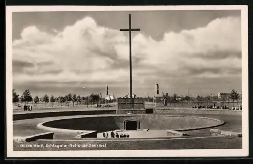 AK Düsseldorf, Schlageter-Nationaldenkmal, 