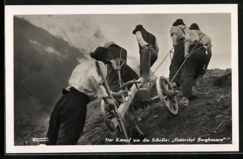 AK Osttiroler Bergbauern, Filmszene Kampf um die Scholle