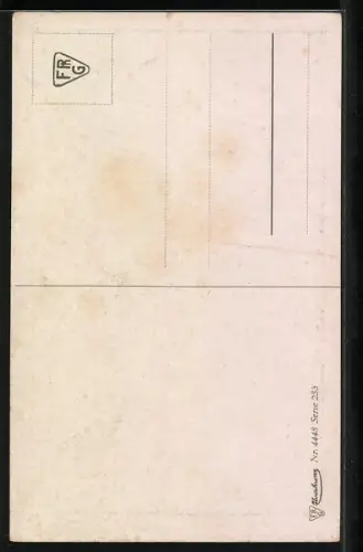 AK Parsival, Serie 253, Nr. 4448, Mann zu Pferd