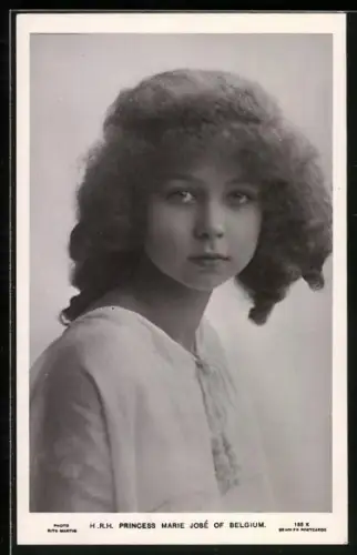 AK Princess Marie José of Belgium