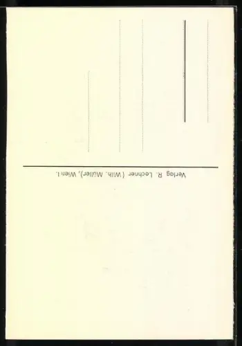AK Wachauerin in Trachten nach der Weinlese
