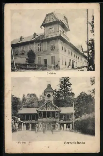 AK Borszék-fürdö, Székház, Fö-kut
