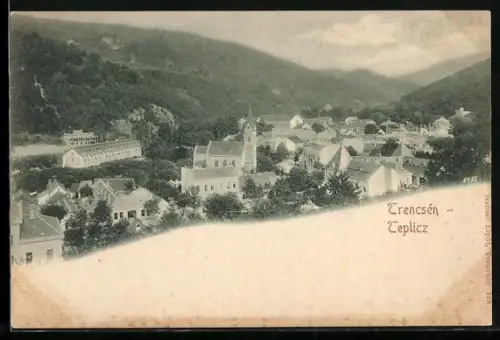 AK Trencsén-Teplicz, Panorama