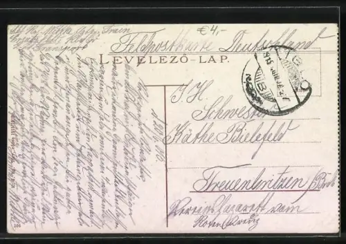 AK Kassa, Honvéd szobor