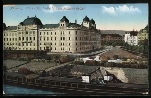 AK Pozsony, Cs. es kir. hadtestparancsnoksagi epület