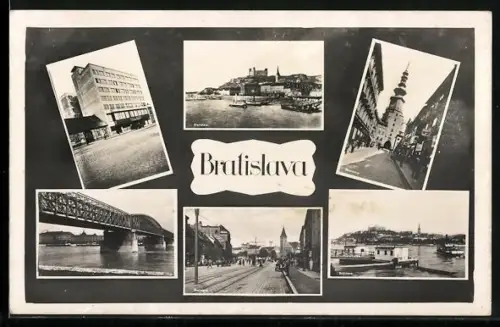AK Bratislava, Strassenpartien, Flusspartie und Hafen