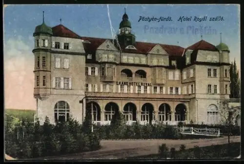 AK Pöstyén-fürdö, Hotel Royál szállo