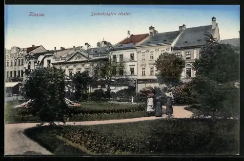 AK Kassa, Szabadságtéri részlet